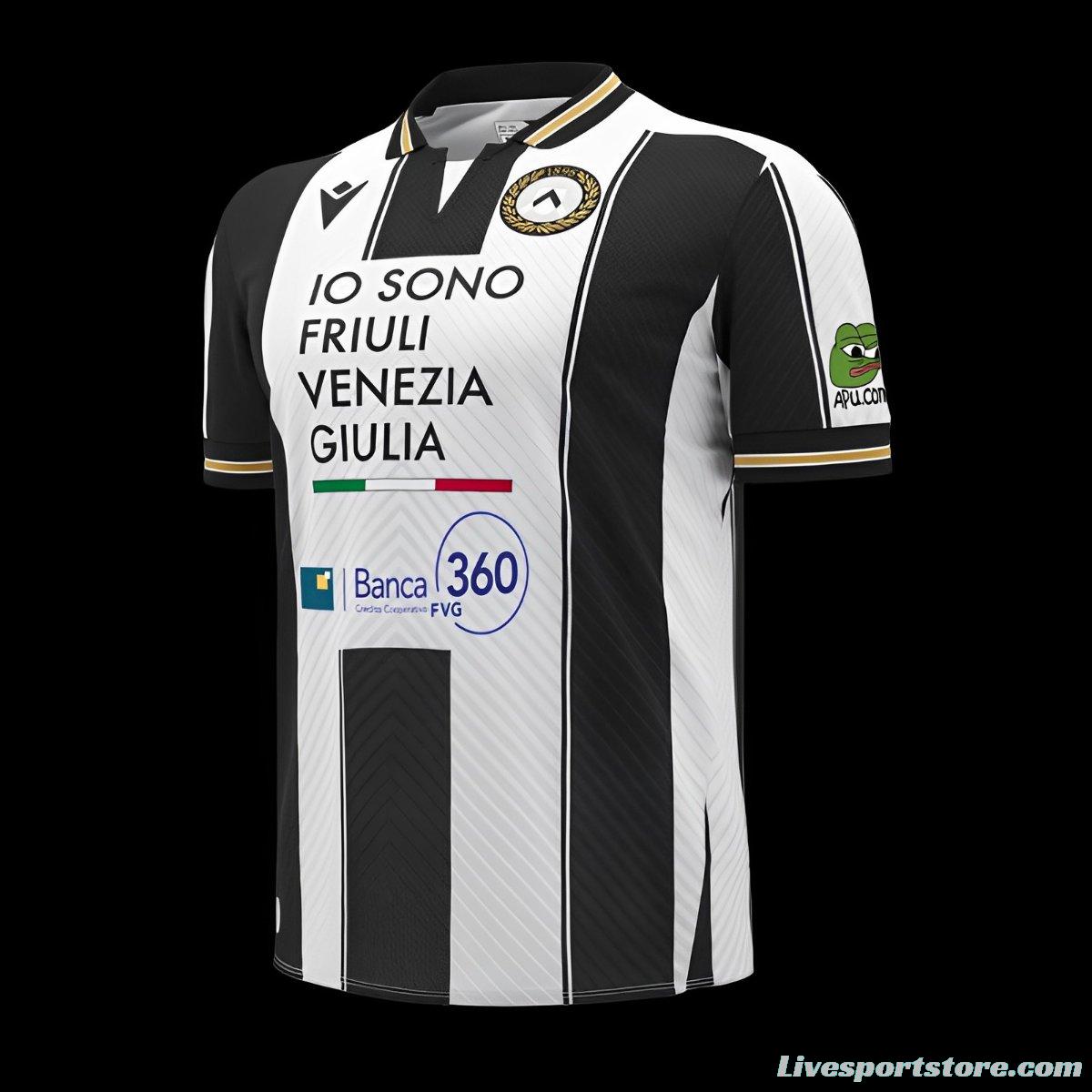 24/25 Udinese Home Jersey