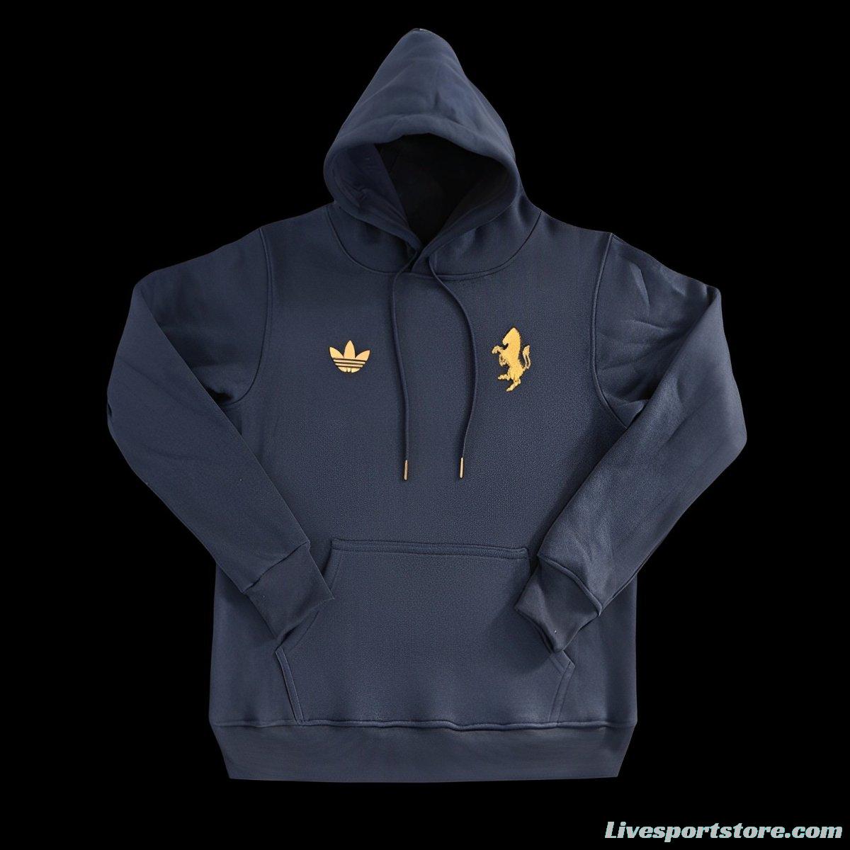 24/25 Juventus Navy Hoodie