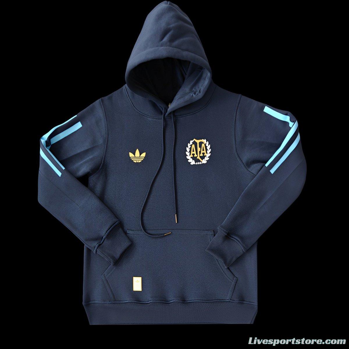 2024 Argentina 50th Anniversary Black/Navy/White/Grey/Beige 5 Color Hoodie