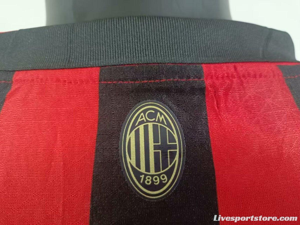 Player Version 24/25 AC Milan 125th Anniversary Jersey