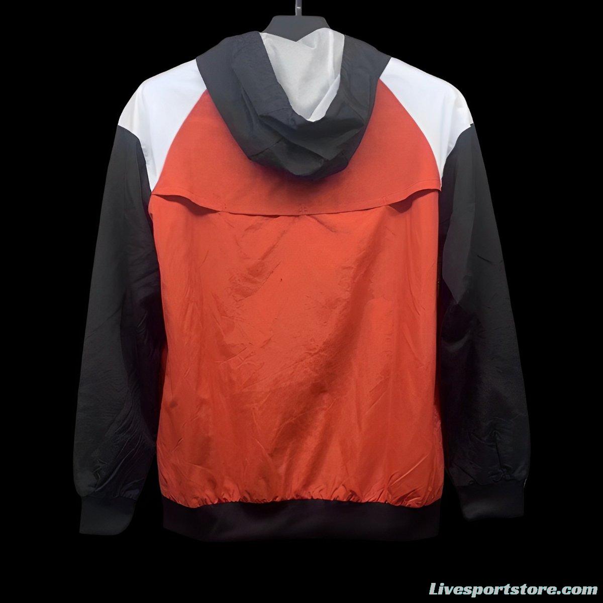 24/25 Liverpool Red/Black Windbreaker